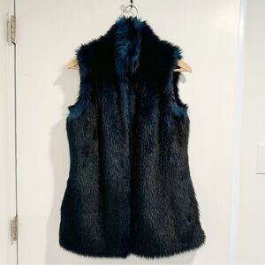Aqua - Faux Fur Vest - Size XS